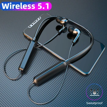 BT-71 Bluetooth-5.1 Kaela-paigaldatud Kõrvaklapid Koos Mikrofoniga, Traadita Stereo Heli Sport Earbuds Kõrvaklappide Samsung Galaxy S21
