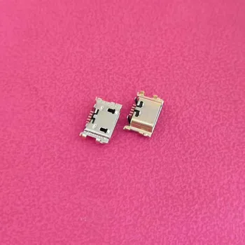 100tk Micro-USB-Laadimine Sadamas Jack socket laadija dock Connector For LG K8 Pluss K8+ Jaoks Realme C1 Realme 2 Pro / Oppo A3s / A5