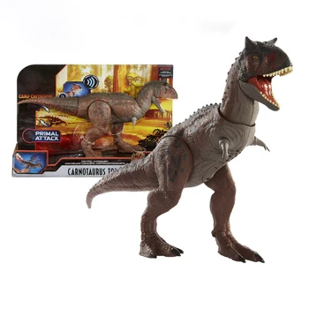 Jurassic World Carnotaurus Dinosaurus Kontrolli Vallutada Maailma Filmi Autentne Detail Ürgne Rünnak Kõlab Liikuvad Liigesed Kids Mänguasi