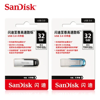Originaal SanDisk CZ73 Ultra Elegantsi USB 3.0 Flash Drive 16GB, 32GB mälupulk 64GB 128GB Pen Drive Ketta Pendrive PC