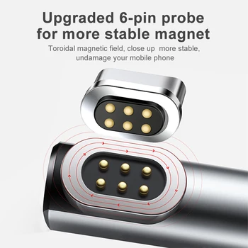 86W Magnet-Liides 4.3 USB-C Adapter, Tüüp C Kaar Adapter Converter Kiire Laadija Kaabel Xiaomi Samsung S9 S10 Pluss iPad
