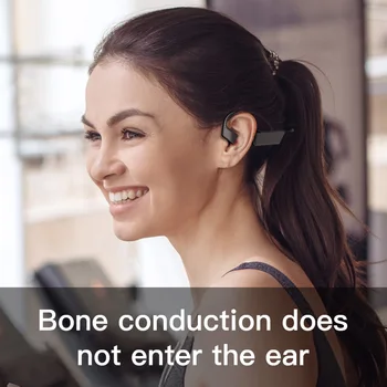 K08 Luu Juhtivus Traadita Bluetooth-EarphoneStereo Vabad Earbuds Väljas Sport Kõrvaklapid Koos LED-Ekraan Ja Mic