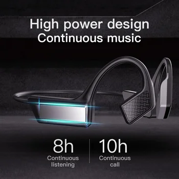 K08 Luu Juhtivus Traadita Bluetooth-EarphoneStereo Vabad Earbuds Väljas Sport Kõrvaklapid Koos LED-Ekraan Ja Mic