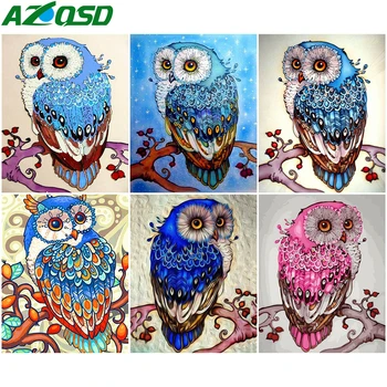 AZQSD Värvi Numbrid Loomade Joonis Lõuendil Handpainted Maali Kunst 40x50cm DIY Värvimine Poolt Numbrid Kakk Kodu Kaunistamiseks