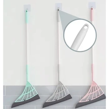 Multifunktsionaalne magic broom, 2 in 1 luud võib kergesti pühkida põrand ja eemaldada mustuse ja epilaator, vedel -, klaasi puhasti, super bro