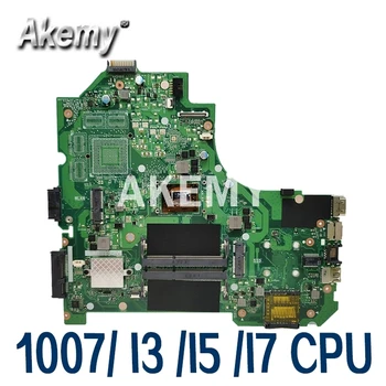 Akemy K56CM REV 2.0 sülearvuti emaplaadi ASUS K56CA K56CM S56C A56CM A56C S550CM K56CB S550CB emaplaadi tööd i3 i5 i7 PROTSESSOR