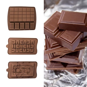 3D DIY Silikoon Šokolaad Vormidesse Köök Tarvikud Šokolaadi, Küpsetamine, Tööriistad, Non-Stick Silikoon Kook Hallituse Jelly Candy Teha