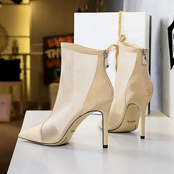 Elegantne Mugavad Kõrge kontsaga Naise Kõrged Kontsad Sandalias Naiste kingad Kvaliteedi Peep Varba Naiste Saapad, Sandaalid A412