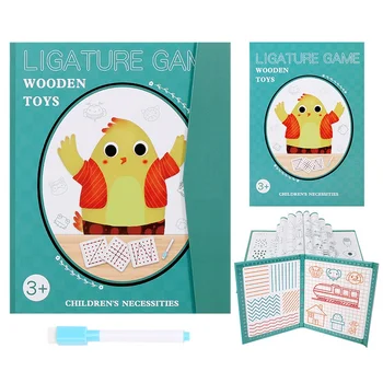 Laste Joonistus Tahvel Montessori Mänguasi Rong Beebi Käe-silma koostöö Võime Varakult Haridus Mänguasjad