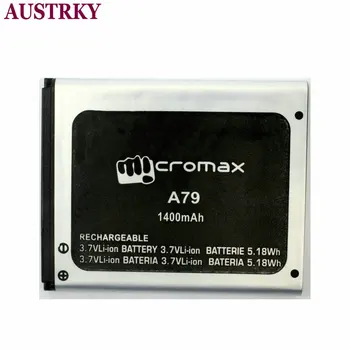 Uus Aku Micromax A79 Telefon 1400mAh Baterij Aku Patareid + Jälgimise Koodi