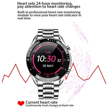 LIGE 2021 Uus Bluetooth Telefoni Smart Watch Meeste Spordi Fitness Vaata Tervis Tracker Ilm Ekraan Veekindel smartwatch Naised