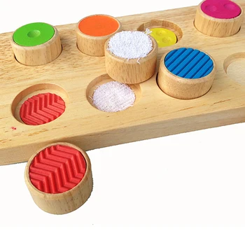 Laste varase õppe hariduslik mänguasi blokeerida montessori meele matemaatika värvid väljakutse mälu puidust vaste mängu lapsed xmas kingitus