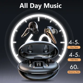 ZUTA TWS Bluetooth Kõrvaklapid Mikrofoniga Veekindel Juhtmeta Kõrvaklapid 9D HiFi Stereo MusicSports-Vabad Peakomplekt Earbuds