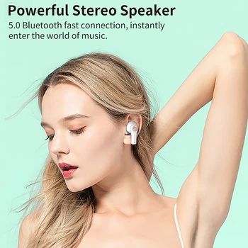Tws Bluetooth-ühilduva 5.0 juhtmeta peakomplekti earbouds sport kõrvaklapid 9d high fidelity stereo müra tühistamine veekindel