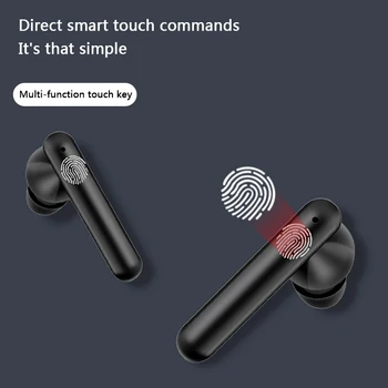 Boohuii TWS Bluetooth Kõrvaklapid Traadita Xiaomi Kõrvaklapid Veekindel Earbuds Stereo Kõrvaklapid Iphone Samsung Huawei Vivo