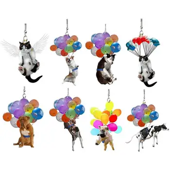 2021 Uus Värviline Jutumullid Flying Cat Laste Armas Loom Haridus Mänguasjad, Lapsed, Uudsus Gag Mänguasja Koju, Auto Kaunistamiseks Kingitus
