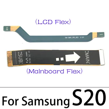 Peamine Juhatuse Emaplaadi LCD Flex Kaabel Samsung Lisa 10 Lite Lisa 20 S10 Pluss Note10 Pluss S20 Fe S21 S21 Plus Ultra S21