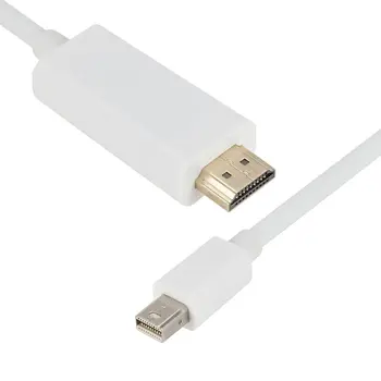 Mini Dp to HDMI-ühilduv Kaabel Minidp 1,8 M Dp-Line Minidisplayport 20pin Liides Täiuslik Signaali Kadudeta Plug and Play
