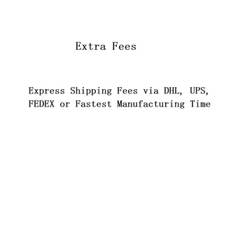 Muuta Tasud /Express Shipping Tasu kaudu DHL, UPS, FEDEX või Kiiremini Tootmise Ajal
