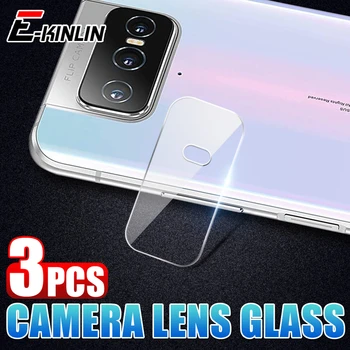 3TK/palju Tagasi Kaamera Objektiiv Clear Screen Protector Karastatud Klaasist kaitsekile ASUS ZenFone 7 Pro ZS671KS ZS670KS