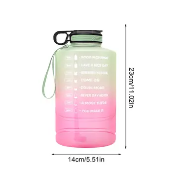 Vee Pudel 2.2 L Õled Plastikust Suure Mahutavusega Väljas Pudel JÕUSAAL Fitness Turismi BPA VABA Sport Pudelid