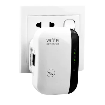 Wireless-N Wifi Repeater 802.11 n/b/g Võrgu Wi Fi Ruuterid 300Mbps Range Expander Signaali Korduva Extender WIFI Ap Wps Krüpteerimine