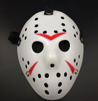 Jason Voorhees reede 13 Õudus Jäähoki Mask Hirmutav Halloween Pool Cosplay Kostüüm Tapja Maskide Tarvikud