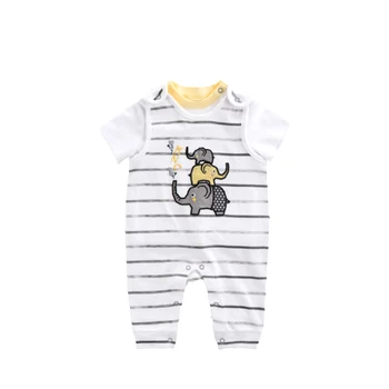 Mees baby puuvillane ülikond poiss beebi poiss, suvel lühikesed varrukad kahe töö sobiks T-särk + püksid