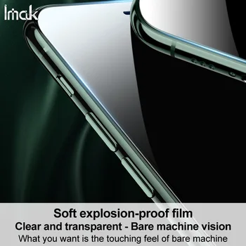 Imak 2tk Pehme HD Läbipaistev Hüdrogeeli Film Sony Xperia 10 II Tagasi Screen Protector 3D Kaardus Täielik Kate