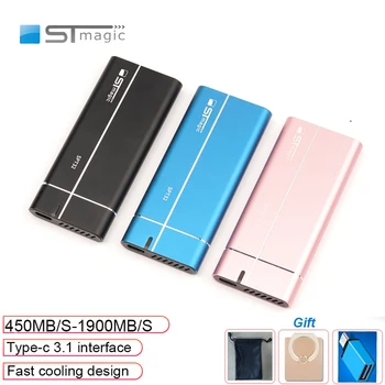 Stmagic Kiire jahutamine Välise SSD M. 2 NVME/Sata 3 USB3.1 USB3.0 1 TB 512 GB kõvaketas 256GB Kaasaskantav Solid State Drive Type-c-3.1