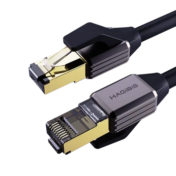 Hagibis Cat8 Etherneti Kaabel 40Gbps 2000MHz Lan Patch Cord kiire Võrgu Kaabel Ruuteri Mängude Modem PS4 Sülearvuti RJ45 kaabli