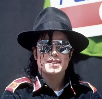 Klassikaline Michael Jackson Cosplay Rekvisiitide Kiip Mustad Prillid Street Reisi Väljas Päikesekaitsetoodete Päikeseprillid