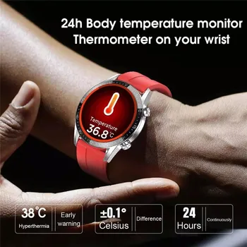 T03 Smart Watch Temperatuuri Mõõtmise Relogios Smartwatch Meeste Ja Naiste Vererõhk Fitness Tracker Kõne Meeldetuletus