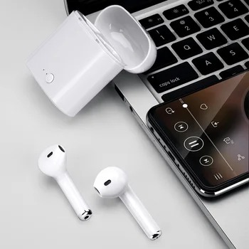 I7s tws Juhtmeta Kõrvaklapid 5.0 Bluetooth Kõrvaklapid sport Earbuds Headset Koos Mic Laadimise kasti Kõrvaklapid, kõik nutitelefonid