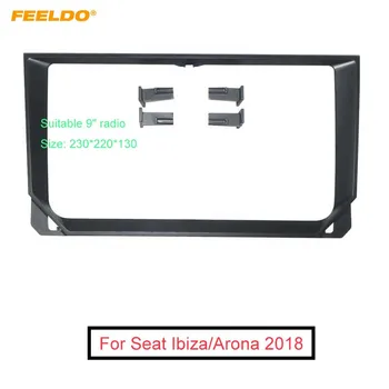 FEELDO Car Audio 2DIN Sidekirmega Raami Adapter Seat Ibiza 2018 9