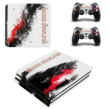 Dark Souls PS4 Pro Naha Kleebis Kleebised Kaas PlayStation 4 PS4 Pro Console & Töötleja Nahad Vinüül