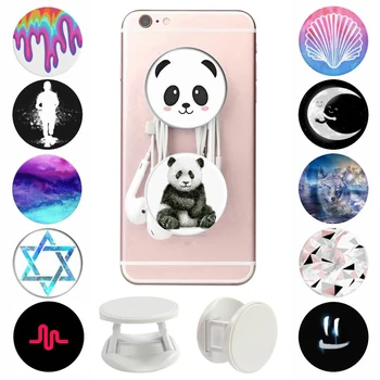 Armas Panda Populaarne Tasku Pesa Seista Grip Hüppasid Mobiiltelefoni Omanik Laiendada Stand попсокет Nutitelefonid ja Tabletid