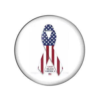 Armastus USA Ameerika Lipu Kotkas Sümbol Mustrid 10mm/12mm/16mm/18mm/25mm lähteenmäki Klaas kivi ümber Demo Korter Tagasi Teha Järeldused