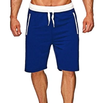 Suvine meeste lühikesed püksid töötab kiiresti kuivav fitness sport Bermuda püksid aeglane koolitus meeste tasku lukuga vabaaja püksid meeste