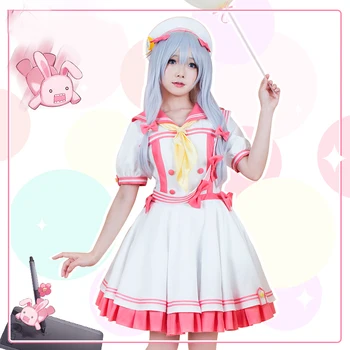 Anime Eromanga Sensei Izumi Sagiri Cosplay Kostüüm Naistele Armas Kleit, Müts Halloweeni Karneval Vormirõivad, Custom Made