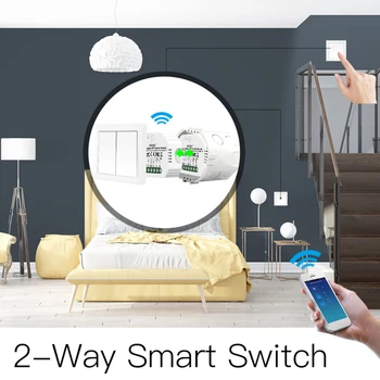 1-8pcs ZigBee 3.0 Tuya Nutikas DIY WiFi Smart Light Lülitage Kaitselüliti Taimer Traadita Kaugjuhtimispult Alexa Google ' i Kodu Smart Home