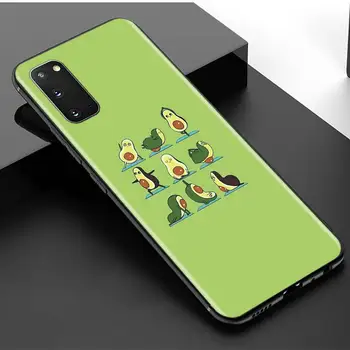 Avokaado Esteetiline Gteen Silikoon Telefon Case For Samsung Galaxy S20 Ultra S20 FE S10 5G S8 S9 Plus S10e S10 Lite Pehme Kaas Coque