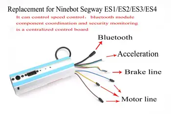 Uus Asendaja Ninebot Segway ES1/ES2/ES3/ES4 Roller Aktiveeritud Bluetooth-Armatuurlaud Control Board