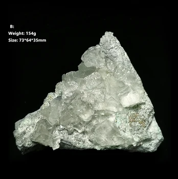 Looduslik Roheline Fluoriidimaardlat Mineraal Kristall Isend alates Xianghuapu Hunan Provintsi,Hiina A3-4