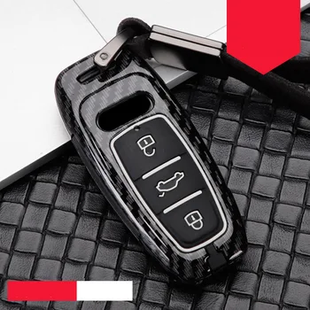 2020 Tsingi Sulam Silikoon Auto Võti Juhul Katab Kest Audi A6 C8 A7 A8 2018 2019 Auto Smart Remote Protector Tarvikud