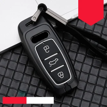 2020 Tsingi Sulam Silikoon Auto Võti Juhul Katab Kest Audi A6 C8 A7 A8 2018 2019 Auto Smart Remote Protector Tarvikud