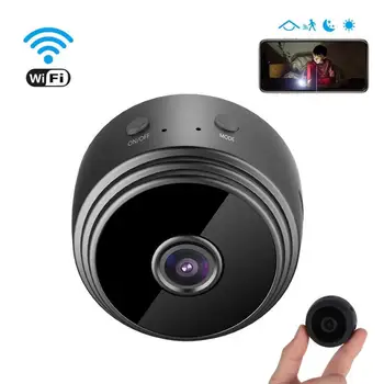 Mini Wireless IP Kaamera, 2,4 GHz WiFi 1080P Home Security-Kaamera Öö Traadita Kaugjuhtimispult liikumistuvastus Video Traadita IP Kaamera