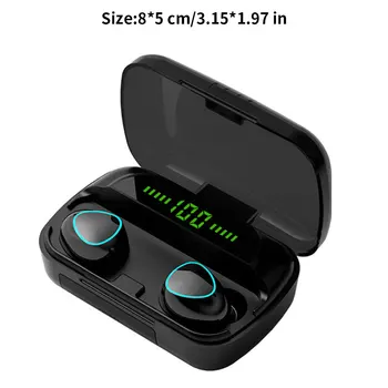 3500mAh TWS Bluetooth Kõrvaklappide 9D Stereo Sport Bluetooth Kõrvaklapid LED Veekindel Earbuds Kõrvaklapid Mikrofoniga