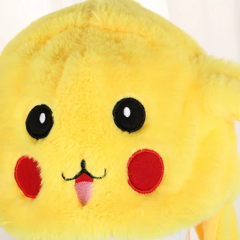 Pokemon Pikachu Cartoon Liigub Küüliku Kõrva Müts Armas Dekoratiivne Päikesekaitse Küülik Müts Värvikas Palus Õhupalli Müts Poiss, Tüdruk, Uus