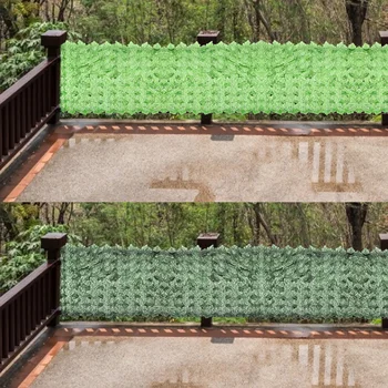Kunstlik Viinamarja Lehed Maandada Sõeluuringu Rulli Roheline Leht Garde Tara näeb välja loomulik, ei fade ilm anti-vananemist Vähendavad müra
